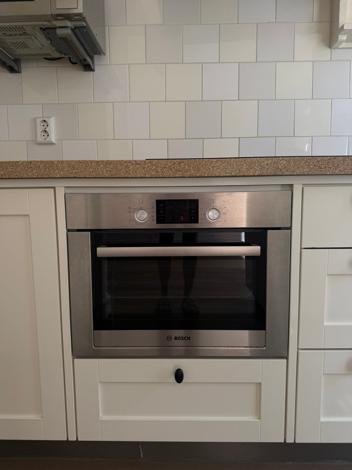 Bosch oven, afzuigkap & inductieplaat, Witgoed en Apparatuur, Ophalen, Zo goed als nieuw