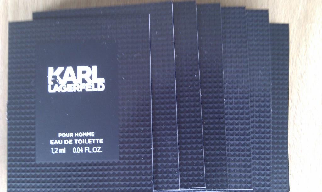 Geursamples Karl Lagerfeld (voor heren), Ophalen of Verzenden, Nieuw