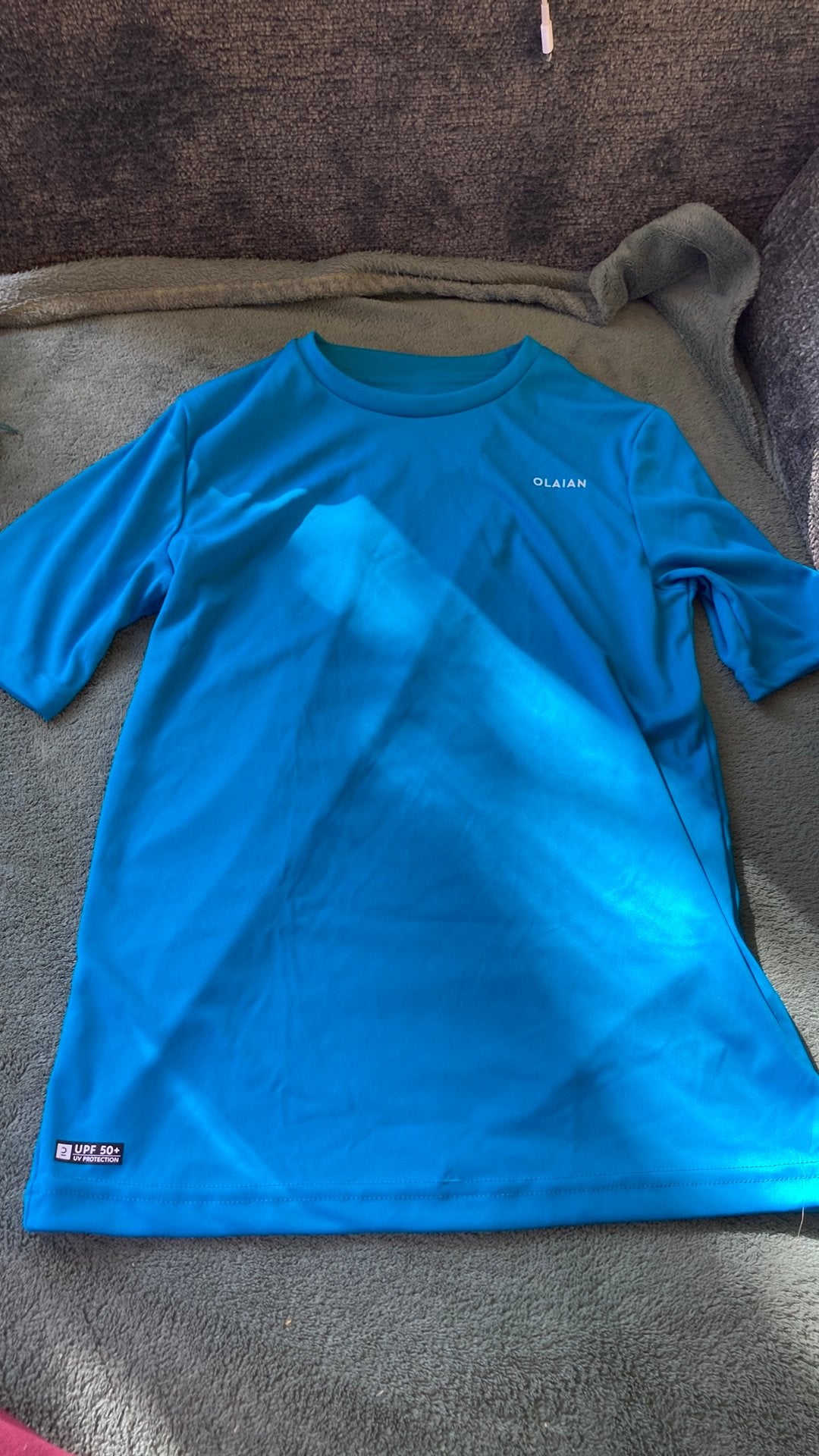 Decathlon uv zwem t-shirt, Kinderen en Baby's, Kinderkleding | Kinder-zwemkleding, Ophalen of Verzenden, Zo goed als nieuw, Zwem-accessoire