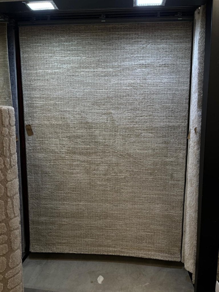 Vloerkleed laagpolig met vleug 160x230cm beige
