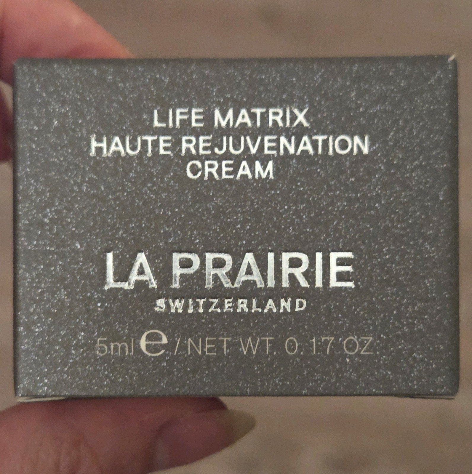 La Prairie Life Matrix Cream 5ml sample mini, Sieraden, Tassen en Uiterlijk, Ophalen of Verzenden, Nieuw, Gehele gezicht