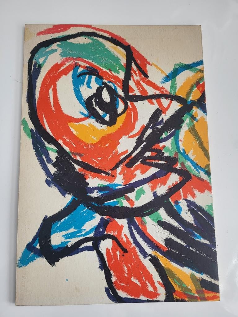Te koop vintage catalogus van Karel Apppel, Antiek en Kunst, Ophalen of Verzenden