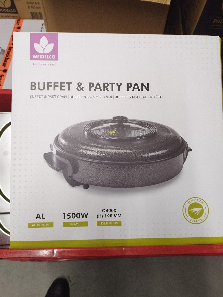 Kippiepan, partypan NIEUW, Huis en Inrichting, Overige typen, Antiaanbaklaag, Ophalen of Verzenden, Nieuw