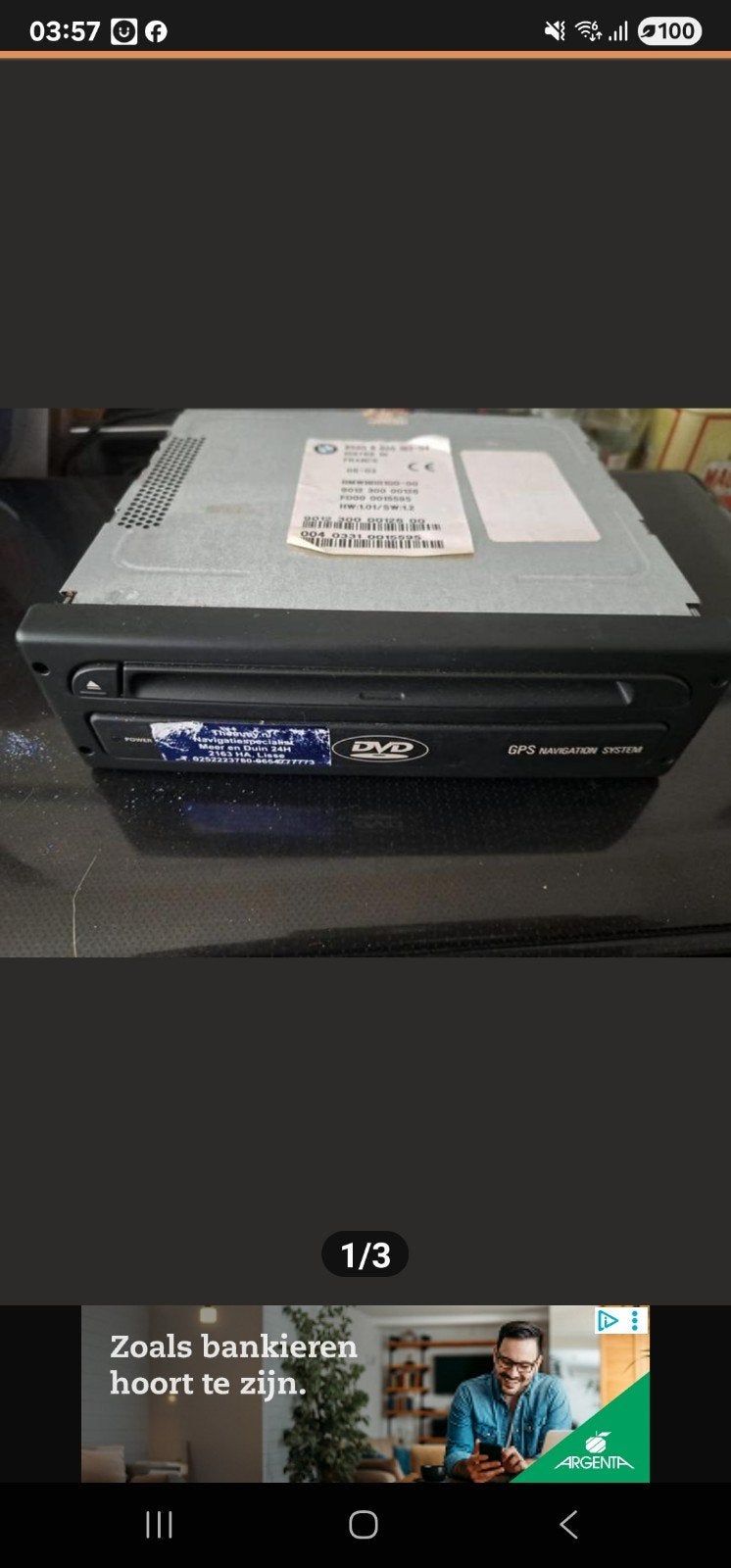 BMW MK4 Navi DVD, Ophalen of Verzenden, Gebruikt