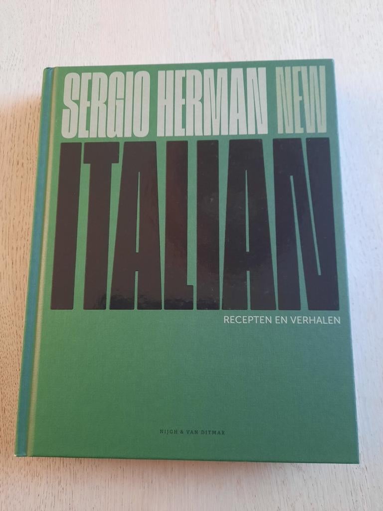 NEW ITALIAN - Sergio Herman, Ophalen of Verzenden, Zo goed als nieuw, Italië
