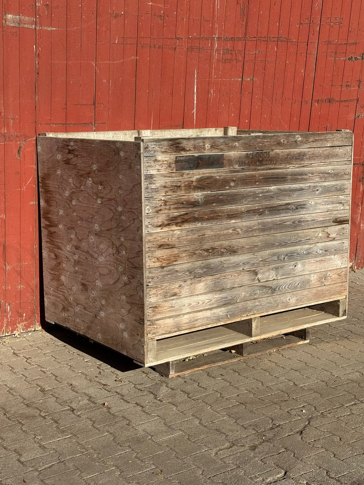 Grote Houten Kist – NECAP Aardappelkist – Droog Opgeslagen, Ophalen, Gebruikt, 100 cm of meer, 60 cm of meer