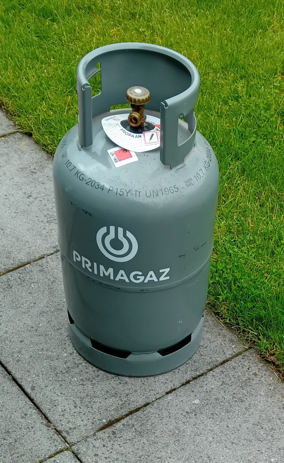 Primagaz propaan Gastank 10,5 kg, Ophalen