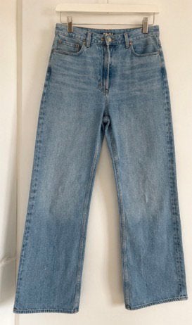 asos design tall jeans, lichtblauw, maar 38, nooit gedragen, Ophalen of Verzenden, Zo goed als nieuw, Blauw, W30 - W32 (confectie 38/40)