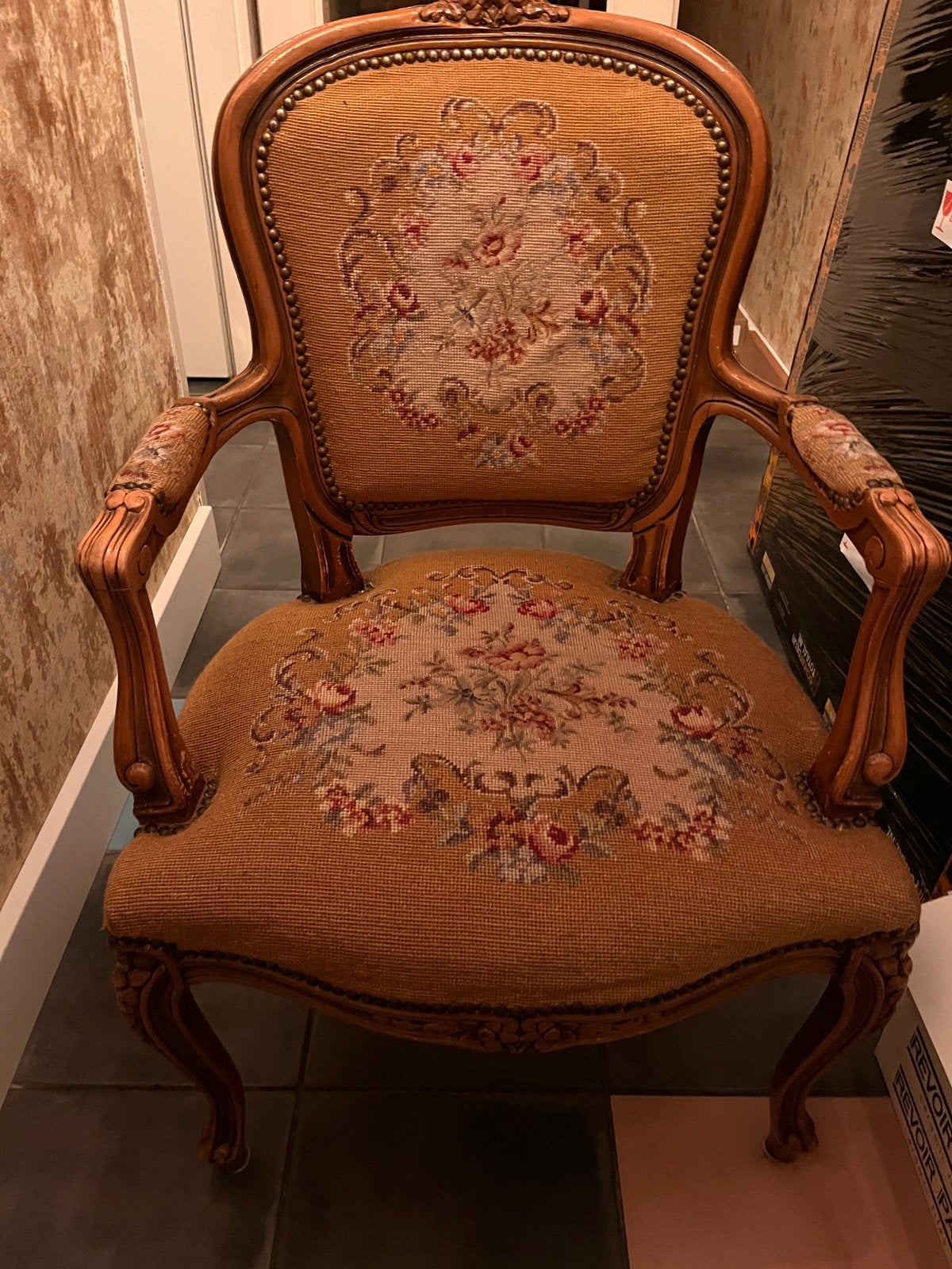 Antieke stoel, Antiek en Kunst, Antiek | Meubels | Stoelen en Banken, Ophalen