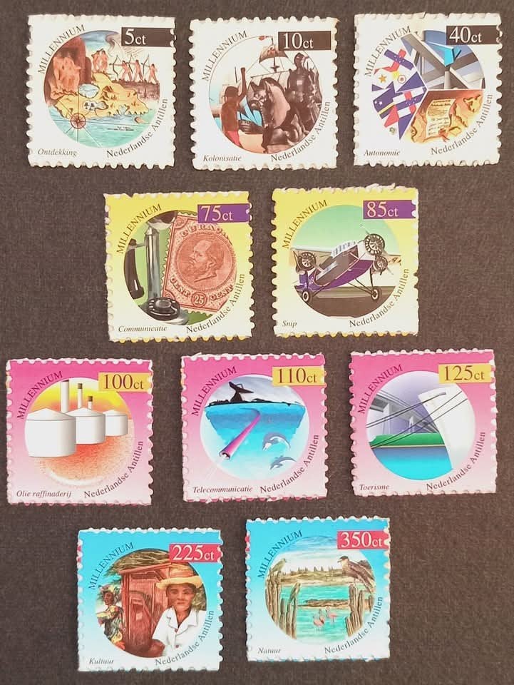 Nederlandse Antillen 1999 Millenniumzegels postfris, Ophalen of Verzenden