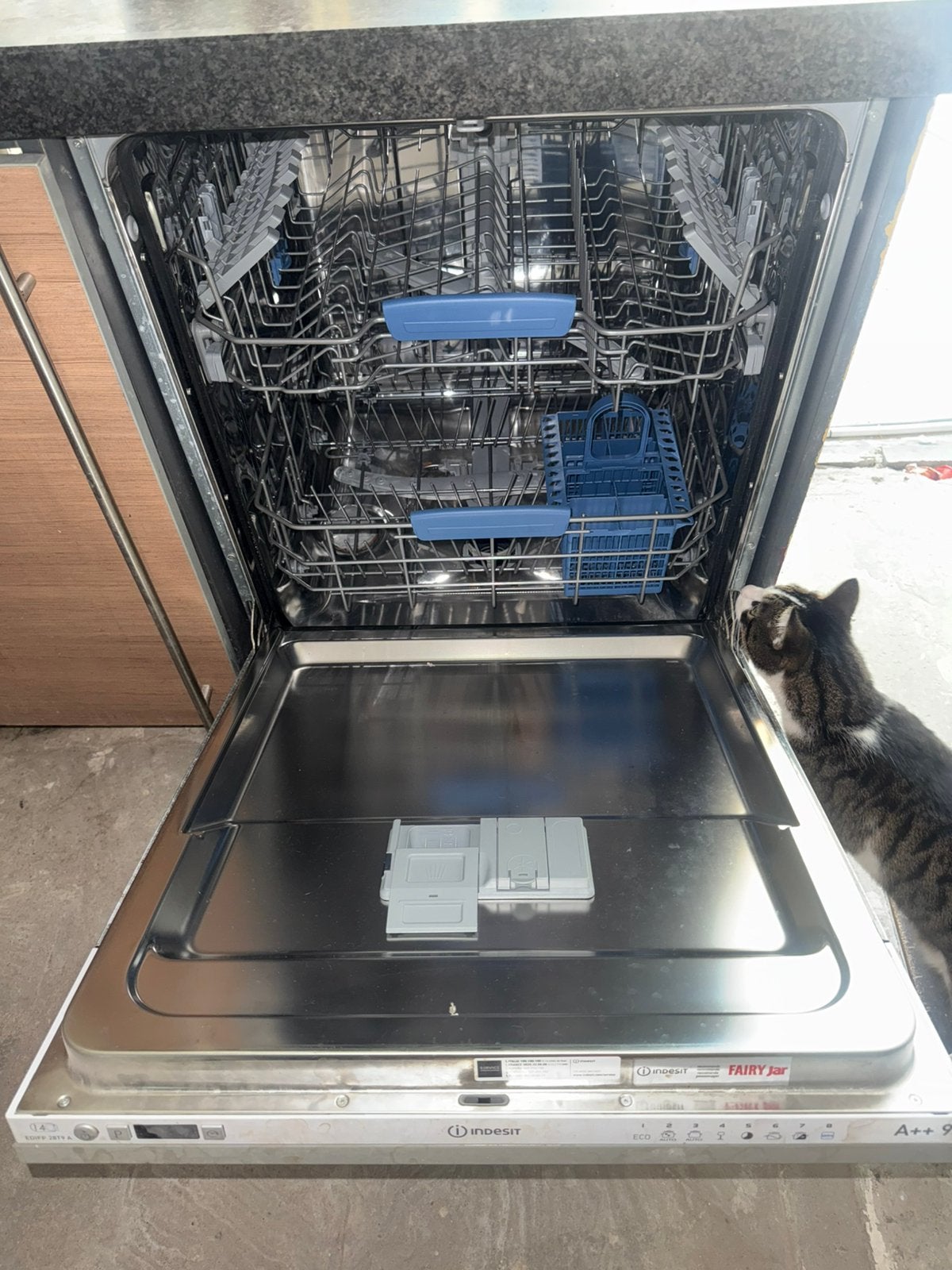 Vaatwasser inbouw A++, Witgoed en Apparatuur, Ophalen, Minder dan 85 cm, Zo goed als nieuw, Energieklasse A of zuiniger