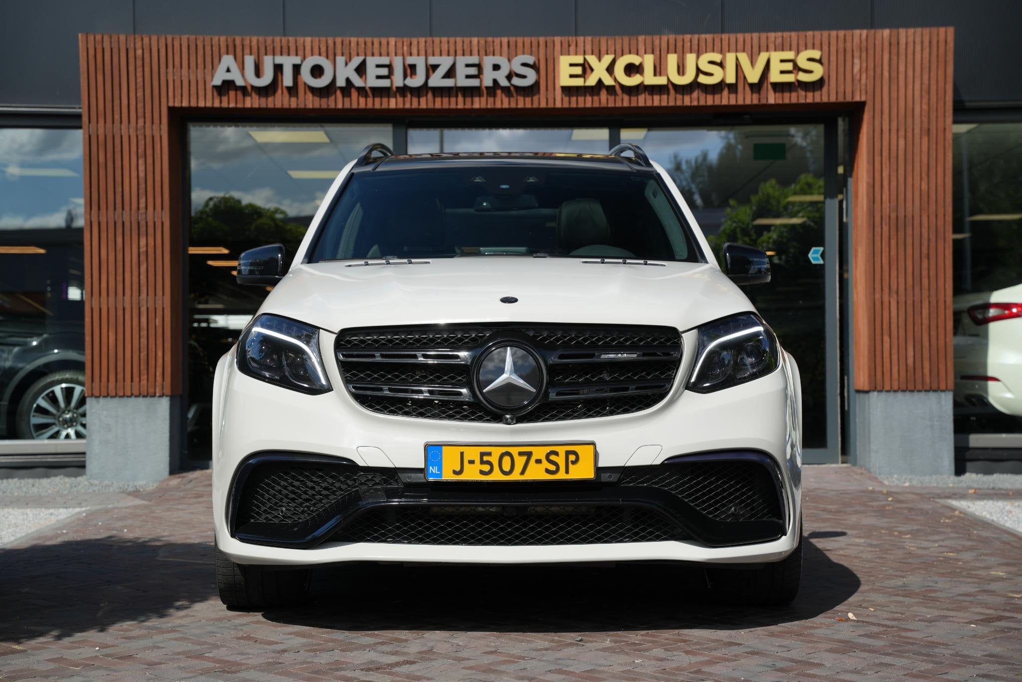 Mercedes-Benz GLS AMG 63 4MATIC Panoramadak 7 persoons Adapt, Auto's, 5461 cc, 7 stoelen, Leder, Vierwielaandrijving