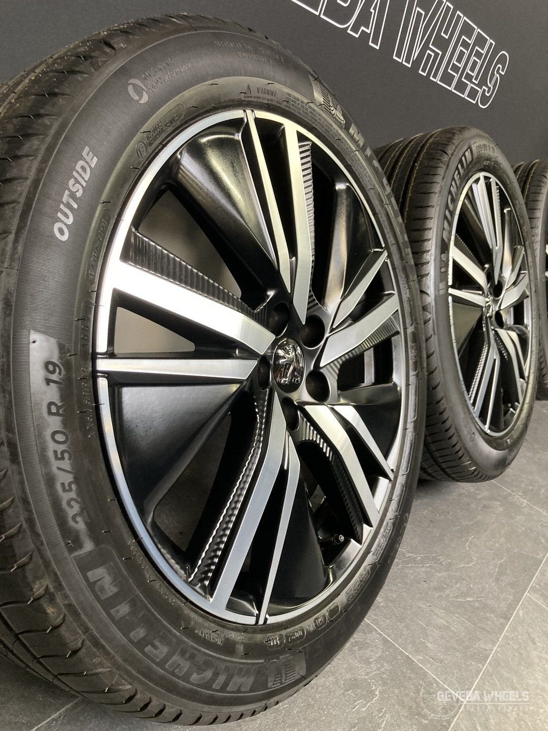 19” originele Peugeot 3008 / 5008 velgen + banden DEMO 5x108, 19 inch, Gebruikt, -, -