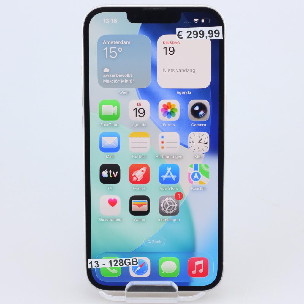 iPhone 13 128GB Starlight, Apple, Zo goed als nieuw, Support@apple.com, One Apple Park Way
Cupertino, CA 95014
United States
