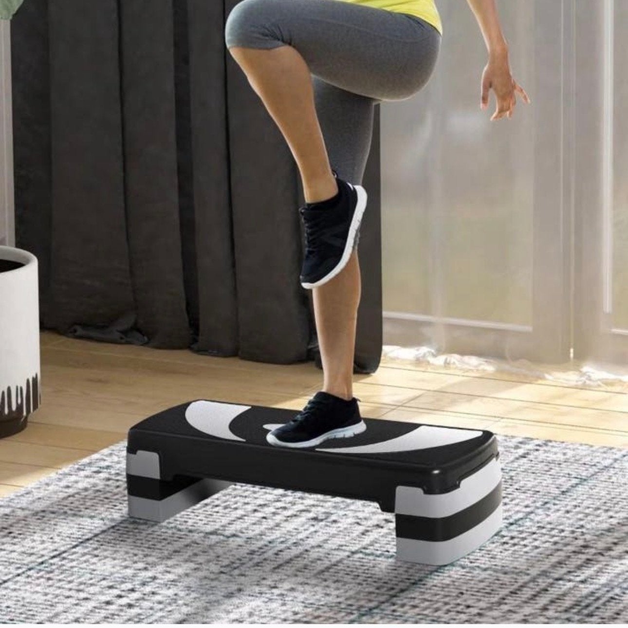 Verstelbare Stepbank voor Thuis Fitness - Nieuw, Nieuw, Ophalen of Verzenden, A, Benen