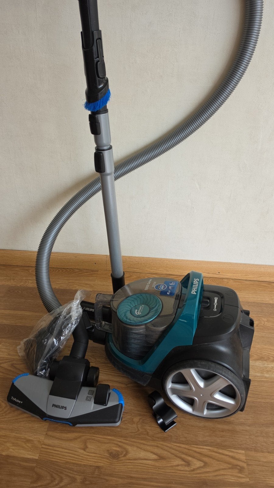 Philips PowerCyclone 7 5000 Series Stofzuiger 900W, Inclusief accessoires, Gebruikt, Philips, Ophalen of Verzenden
