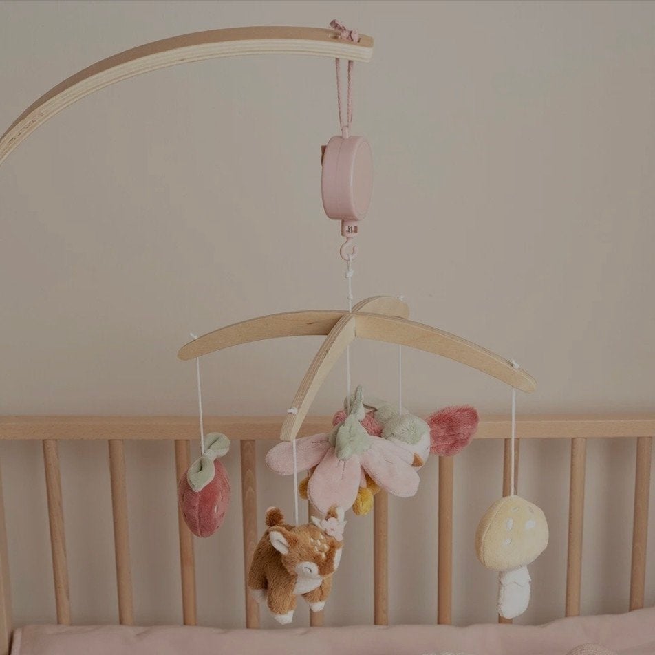 little dutch muziekmobiel fairy garden., Kinderen en Baby's, Ophalen, Zo goed als nieuw, Mobiel, Met geluid