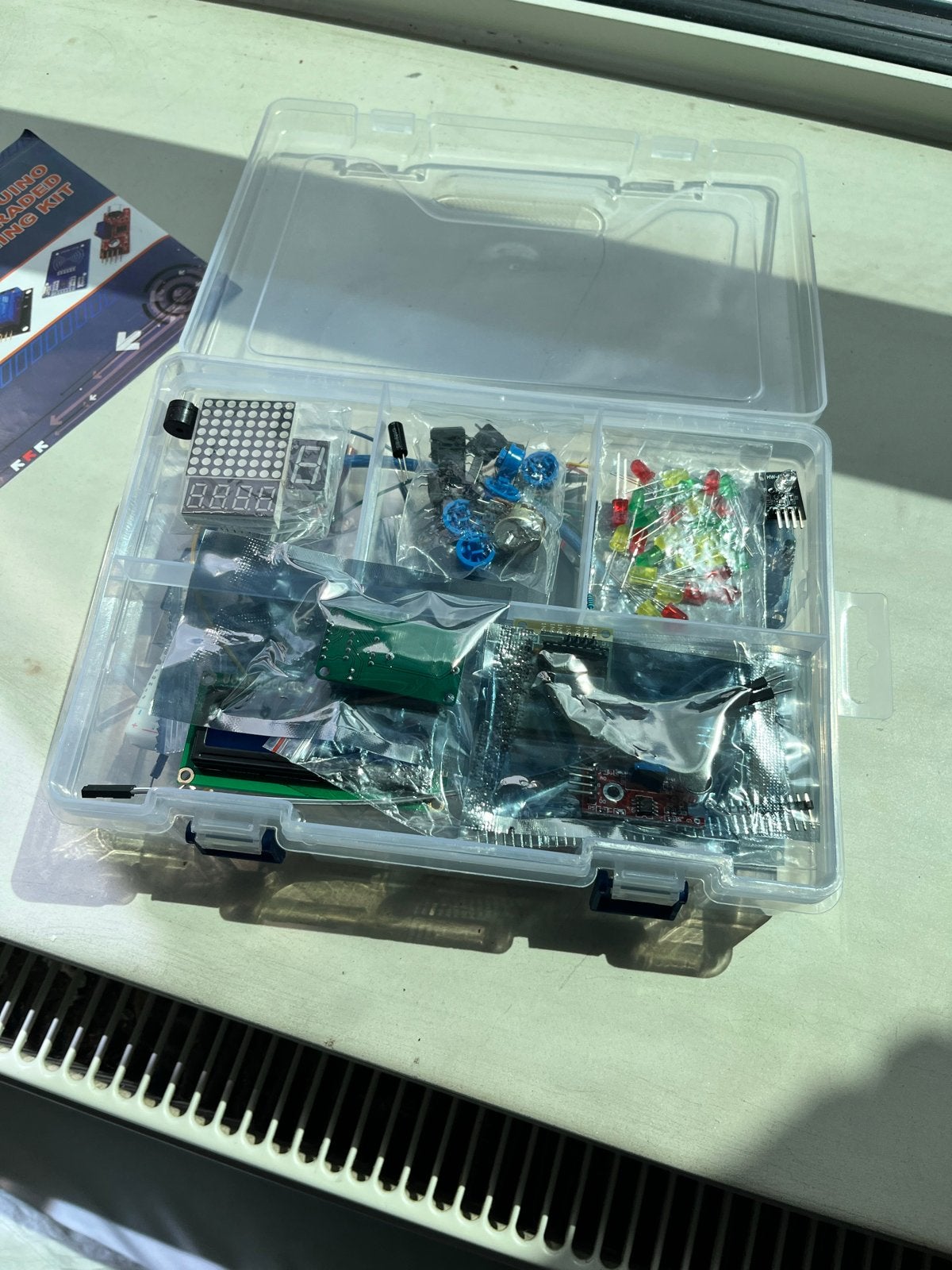 Arduino Upgraded Learning Kit - Elektronische Componenten, Ophalen of Verzenden, Zo goed als nieuw