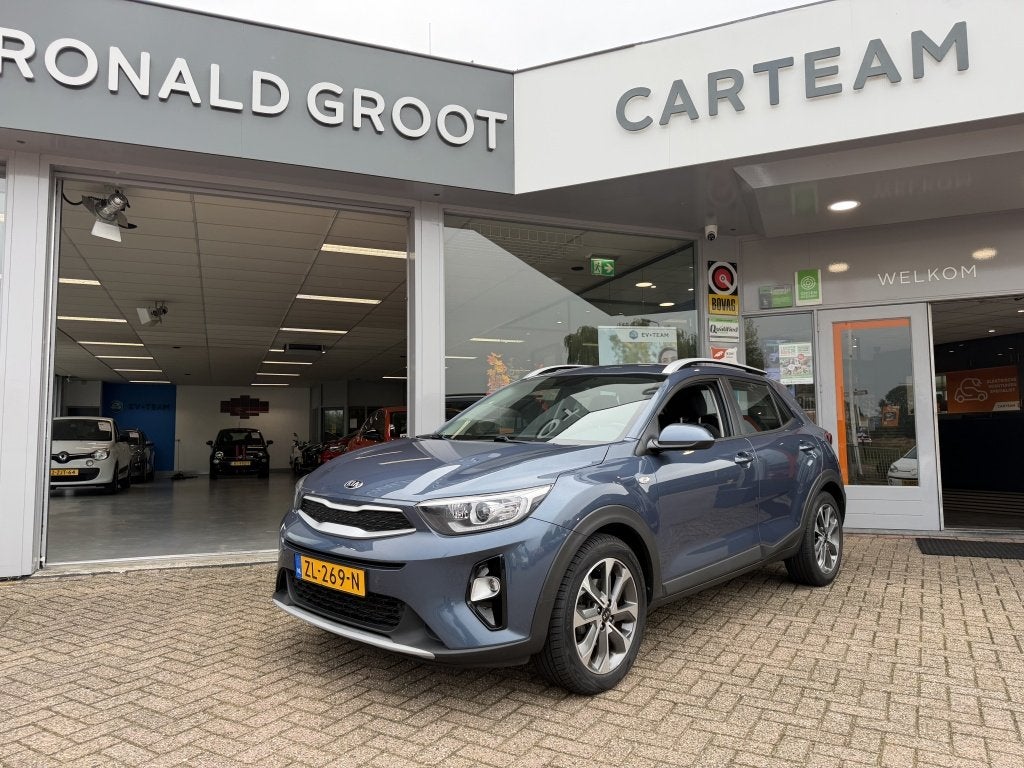 Kia Stonic 1.0 T-GDi Dyn.Line | Airco | Cruise | Carplay | C, Auto's, 450 kg, Gebruikt, Euro 6, Blauw