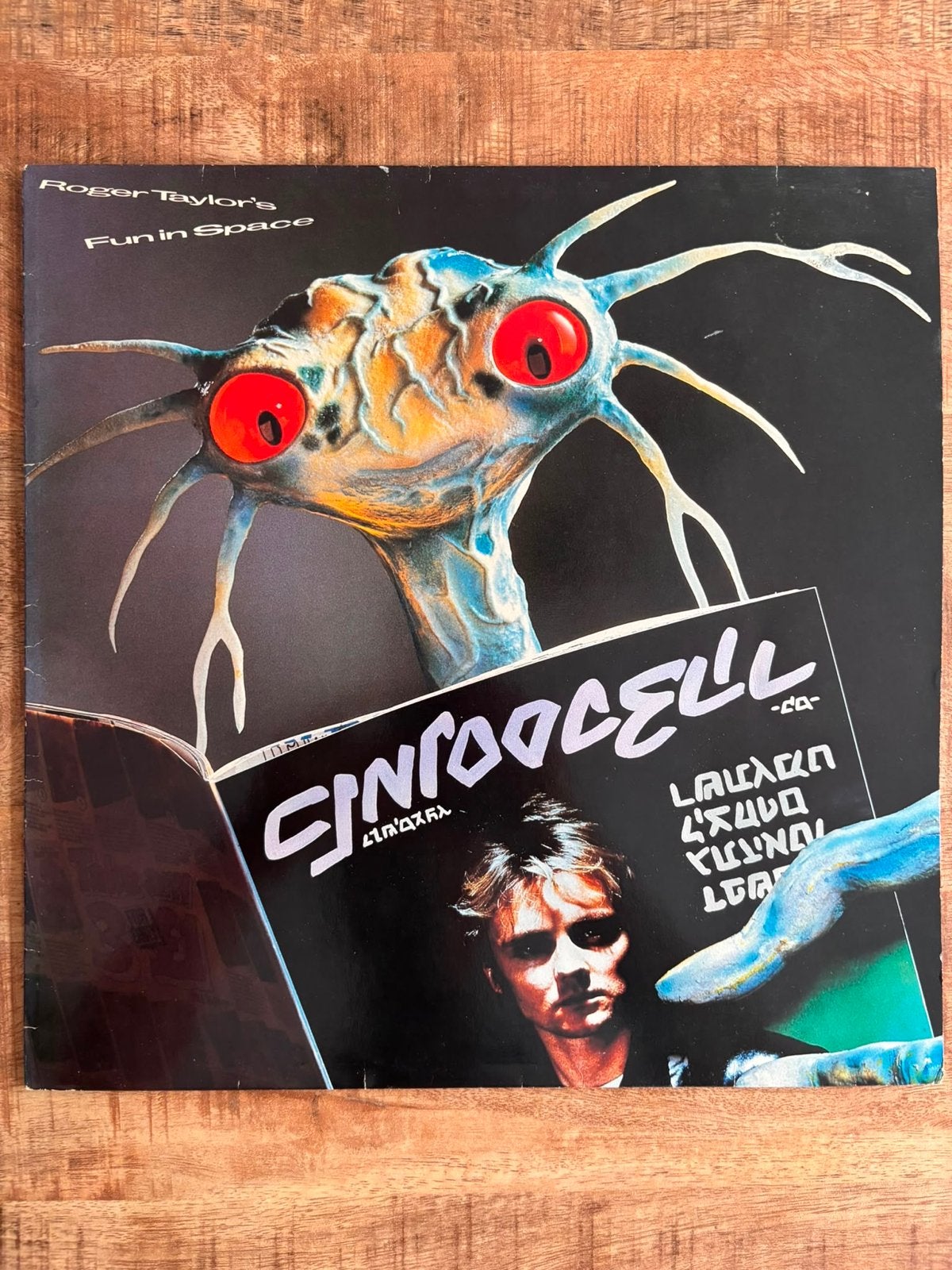 Roger Taylor - Fun in Space LP (1981), LP, Rock, Gebruikt, Verzenden