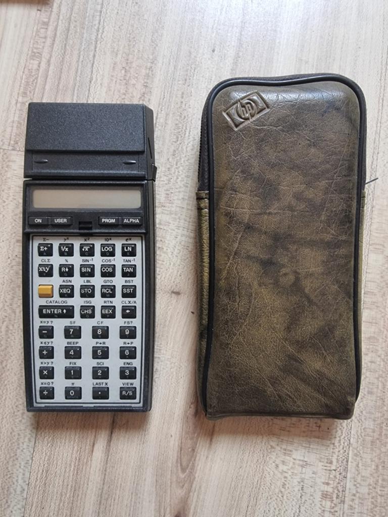 Hewlett Packard 41CX calculator inclusief card reader, Ophalen of Verzenden, Overige typen