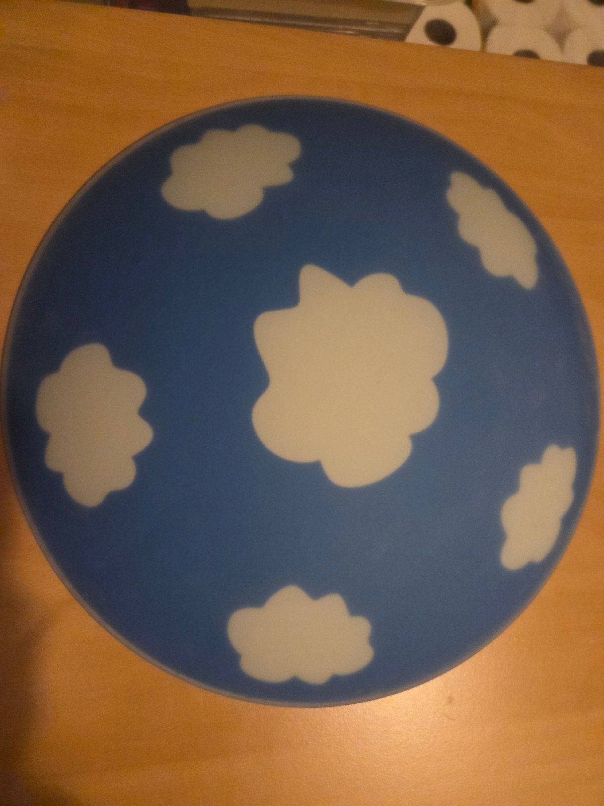 Leuke Philips plafondlamp met vliegtuigje (ZGAN), Ophalen, Zo goed als nieuw, Ophangbaar, Blauw