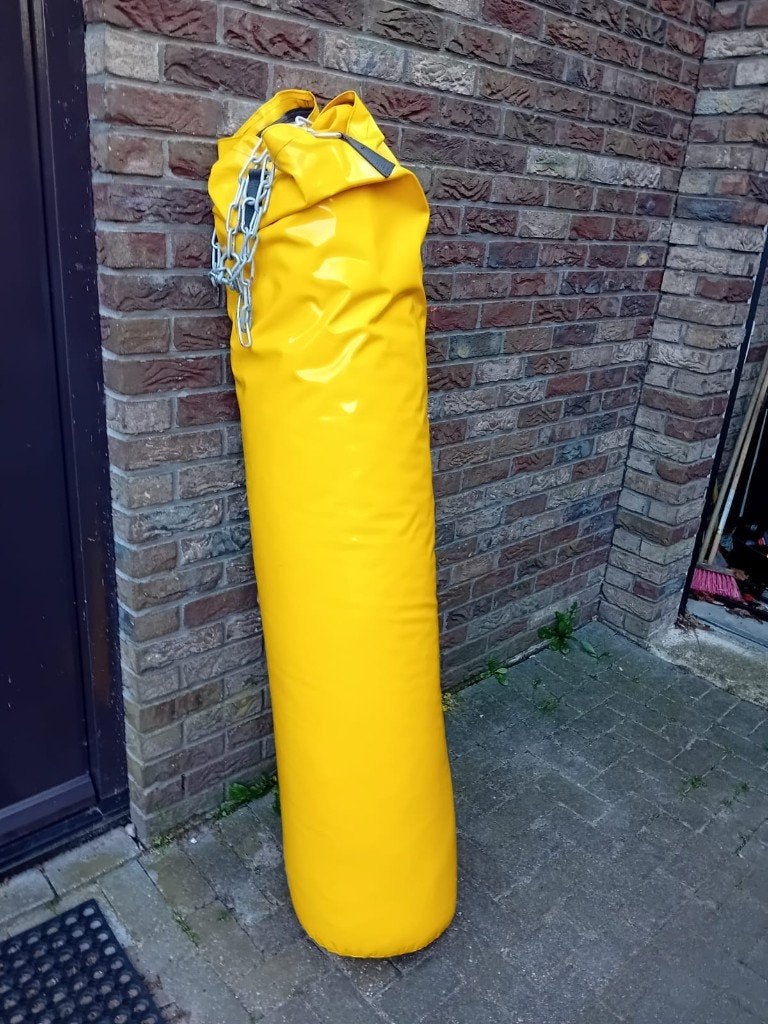 Gele bokszak 60kg, Ophalen, Gebruikt, Bokszak