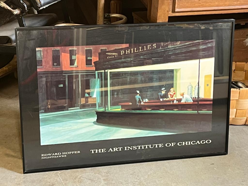 Edward Hopper Nighthawks 90-60, Ophalen, 50 tot 75 cm, Zo goed als nieuw, 75 tot 100 cm