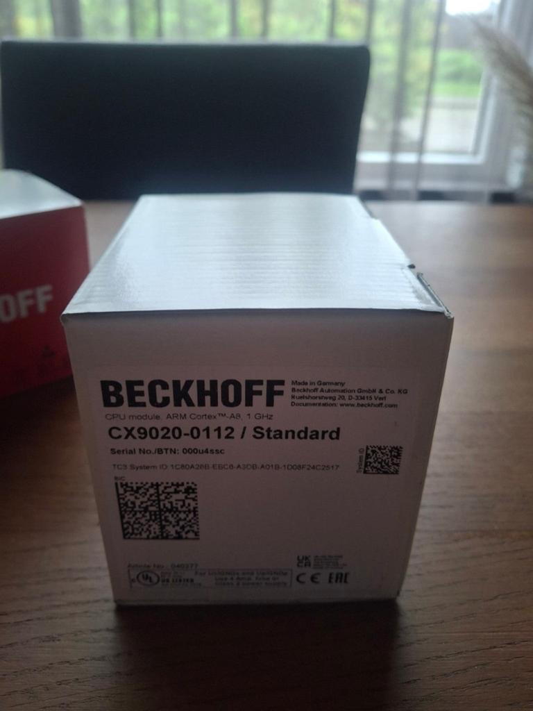 Beckhoff CX9020-0112 CPU module, Hobby en Vrije tijd, Elektronica-componenten, Ophalen of Verzenden