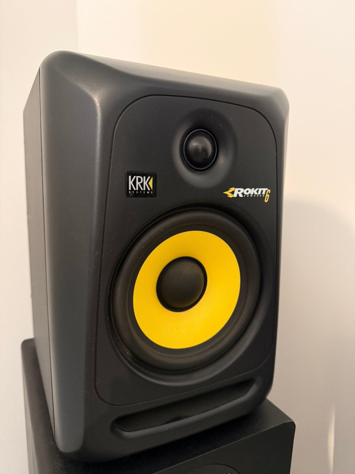 2 x KRK Rokit 6 G3 – Studio Monitor, Ophalen, Zo goed als nieuw, Minder dan 500 watt, Monitor(versterker)