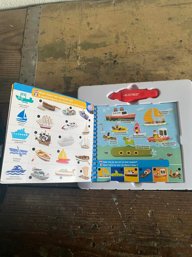 Jumbo Electro Voertuigen - Educatief Spel met Licht & Geluid, Ophalen, Zo goed als nieuw, Ontdekken, Met licht