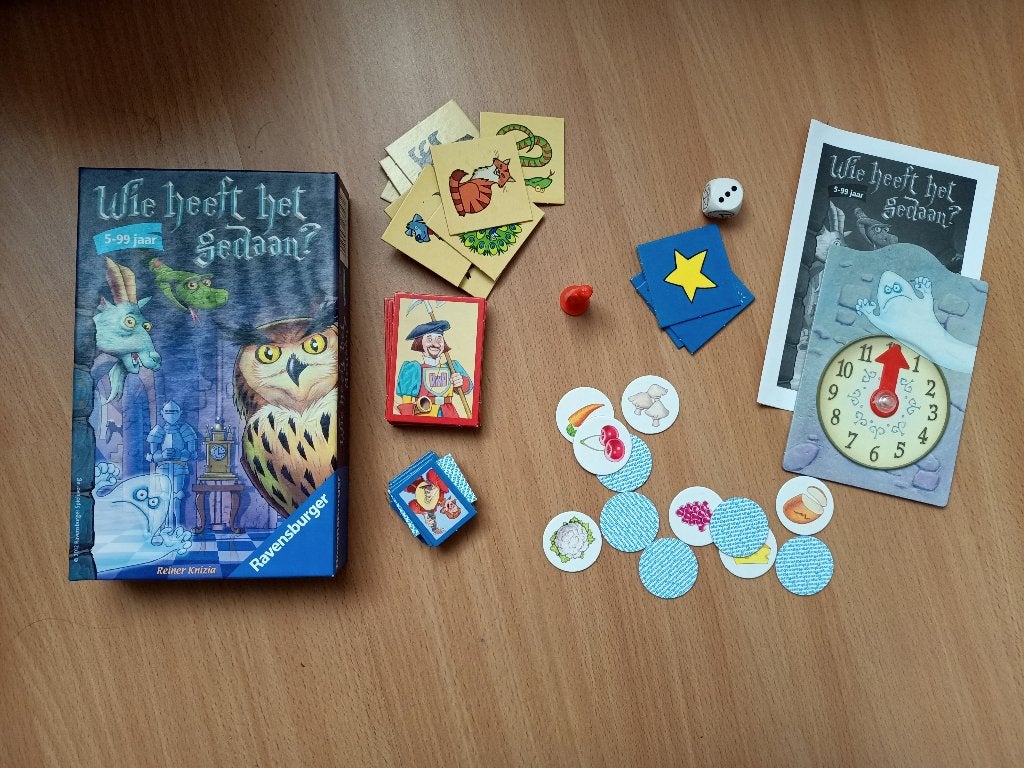 spel - Wie heeft het gedaan? van Ravensburger, Een of twee spelers, Ophalen, Zo goed als nieuw, Ravensburger