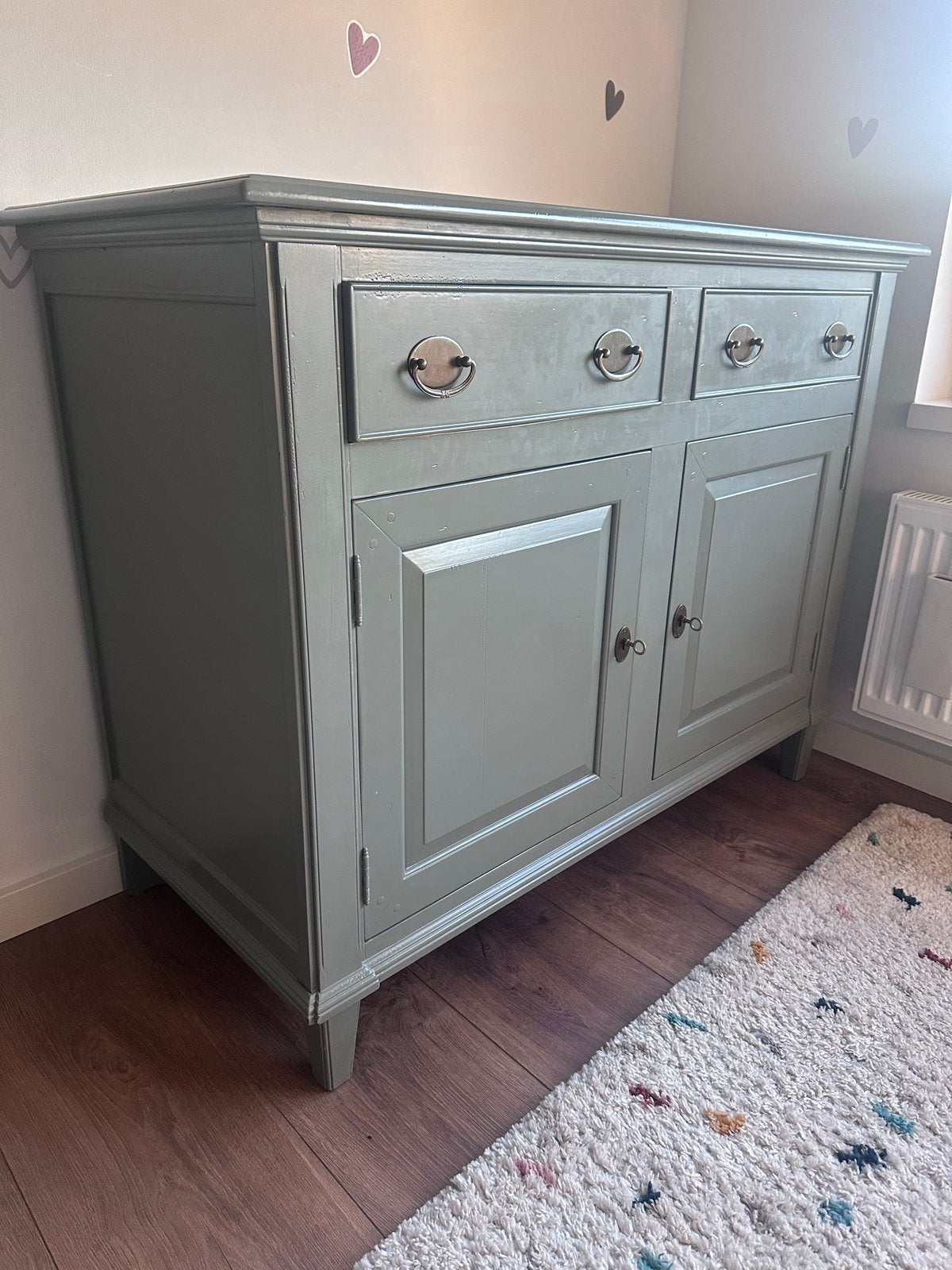 Stijlvolle commode met lades en deuren 55x118x93, Huis en Inrichting, Ophalen, Gebruikt, Overige houtsoorten, 50 tot 75 cm