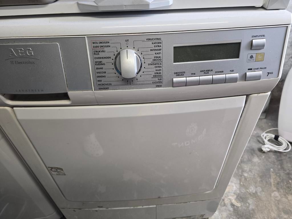 AEG Electrolux Droger 7kg - Ophalen Kerkrade, 6 tot 8 kg, Ophalen of Verzenden, Gebruikt, Voorlader