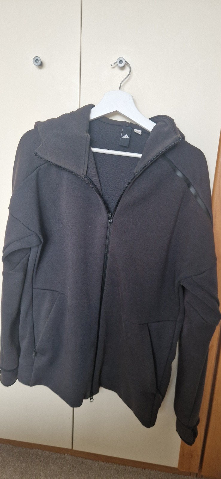 Adidas Z.N.E. Hoodie, Maat 38/40 (M), Adidas, Zwart, Ophalen of Verzenden
