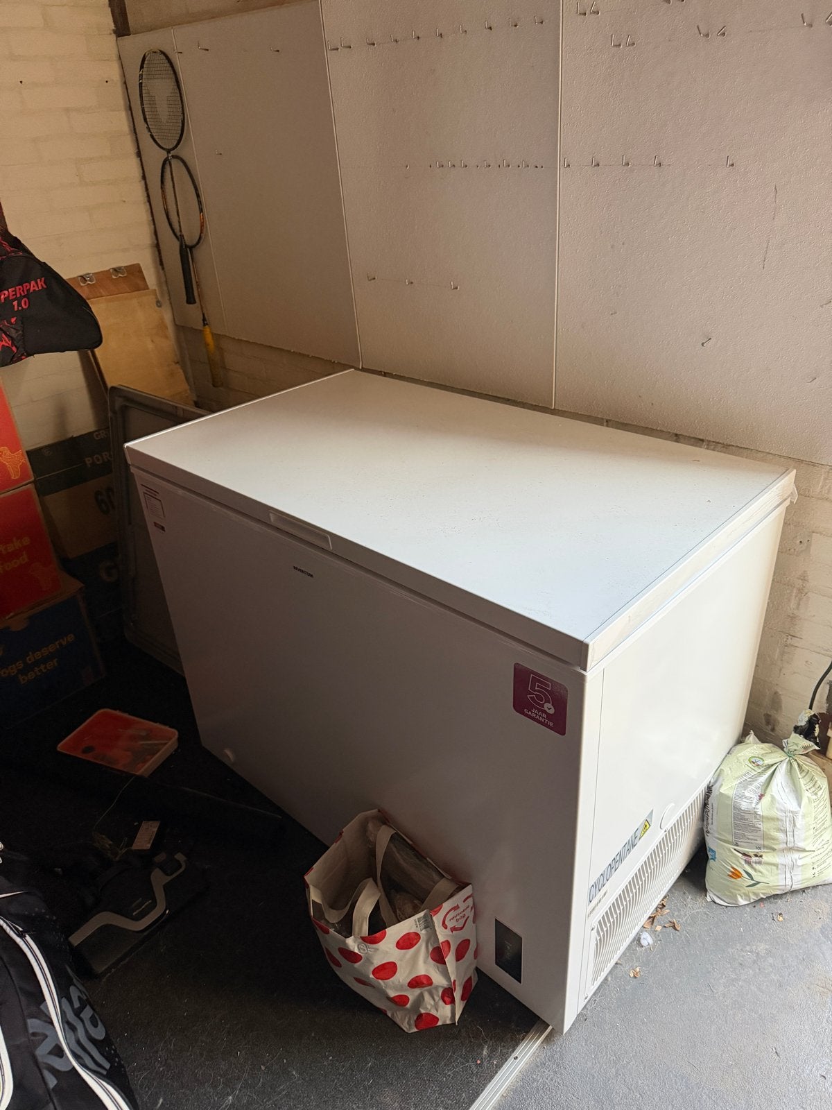Inventum VK1122W Vrieskist - 290 liter, zo goed als nieuw, Witgoed en Apparatuur, Vriezers en Diepvrieskisten, Vrieskist, Zo goed als nieuw