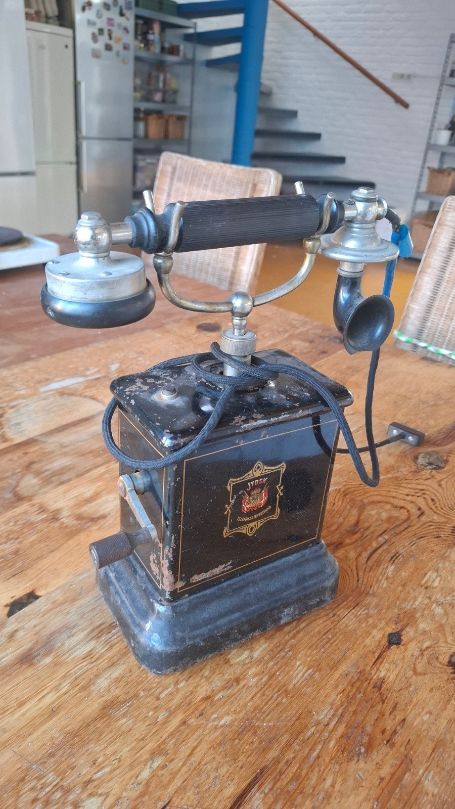 antieke telefoon, Antiek en Kunst, Ophalen of Verzenden