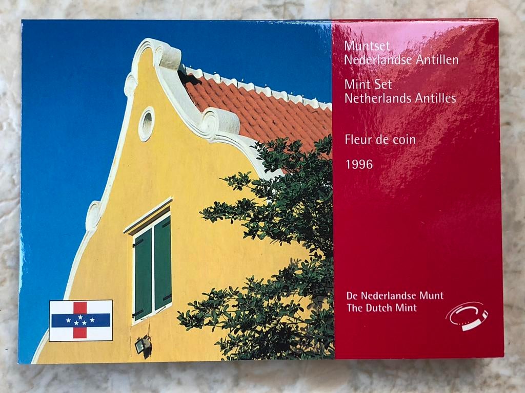 Muntset 1996, Nederlandse Antillen., Verzenden, Koningin Beatrix, Overige waardes, Setje
