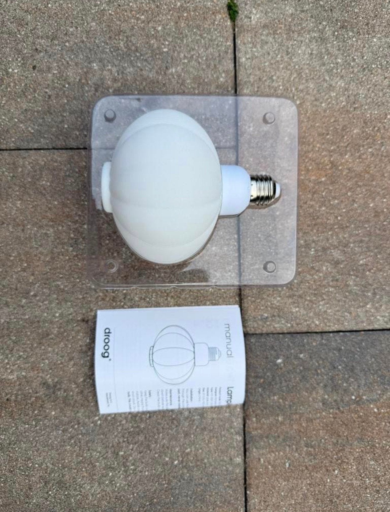 Droog Lampion light two lamp, Ophalen of Verzenden, Nieuw, E27 (groot), Led-lamp
