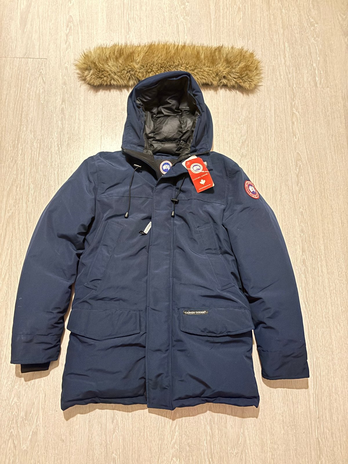 Canada Goose jas, Ophalen of Verzenden, Nieuw, Maat 46 (S) of kleiner, Blauw