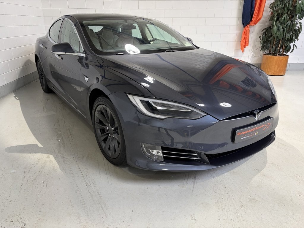 TESLA Model S 100 kWh D 422PK AWD S Luchtvering, Pano, Self-, Auto's, 0 cilinders, 110 €/maand, Model S, Zilver of Grijs