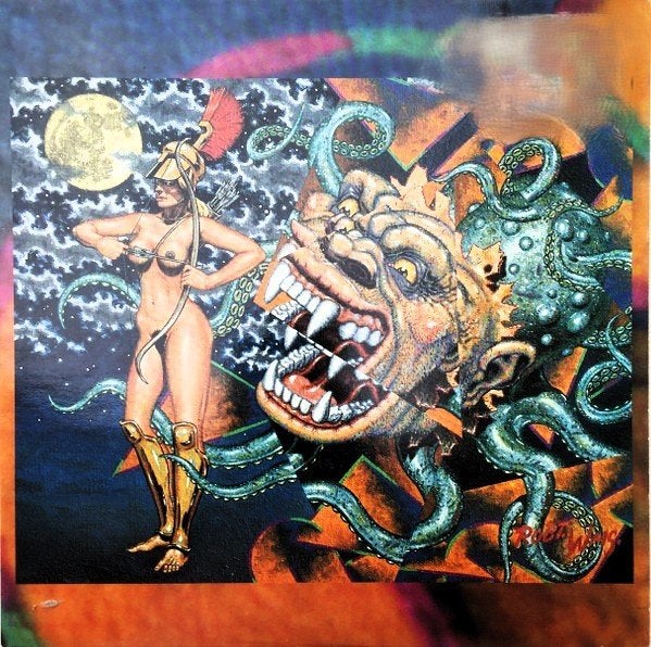 the flesh volcano/slut-electronic/punk/industrial-foetus, LP, Verzenden, Zo goed als nieuw, Punk Rock
