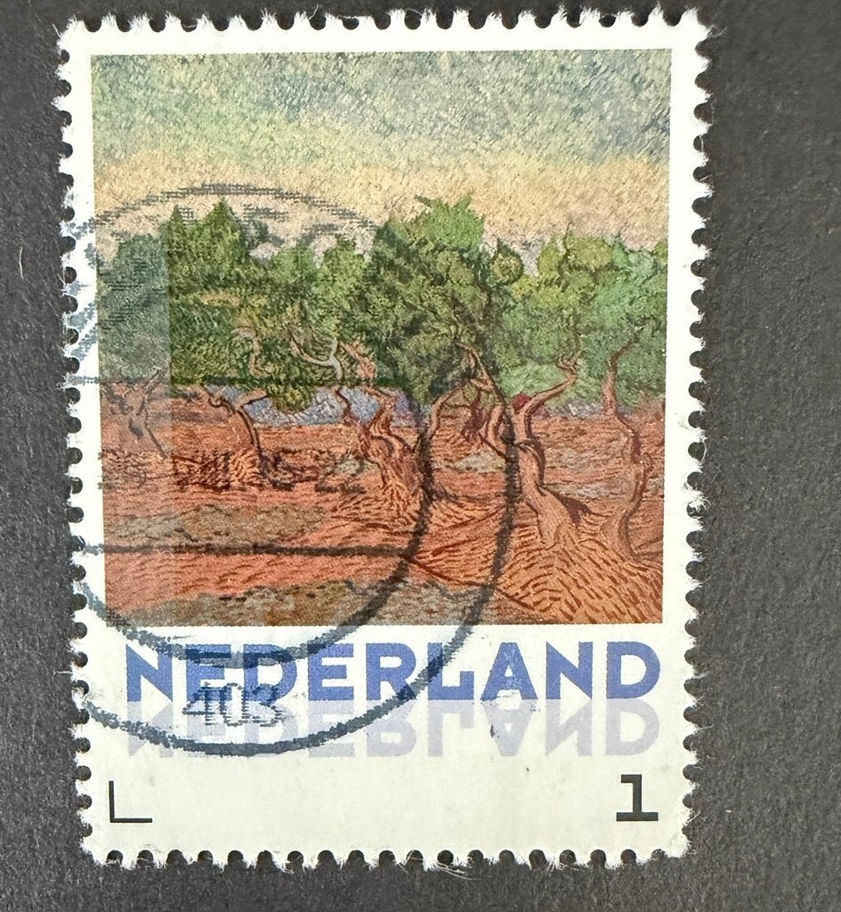 Vincent van Gogh 32, Ophalen of Verzenden, Na 1940, Gestempeld