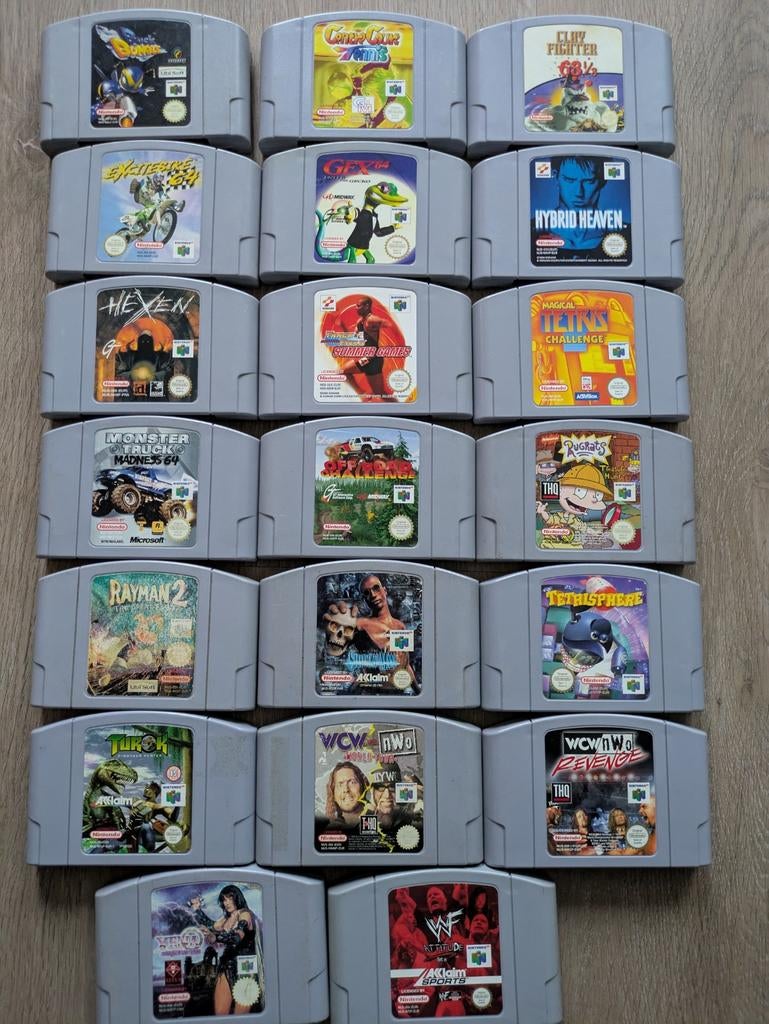 Nintendo 64 games voor 15€ per stuk, Spelcomputers en Games, Games | Nintendo 64, 1 speler, Ophalen of Verzenden, Vanaf 3 jaar