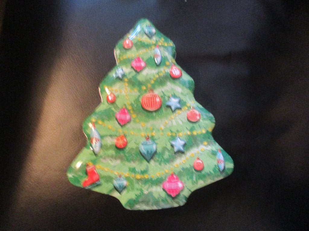 kerstboom blik oud antiek van metaal, Ophalen of Verzenden, Nieuw