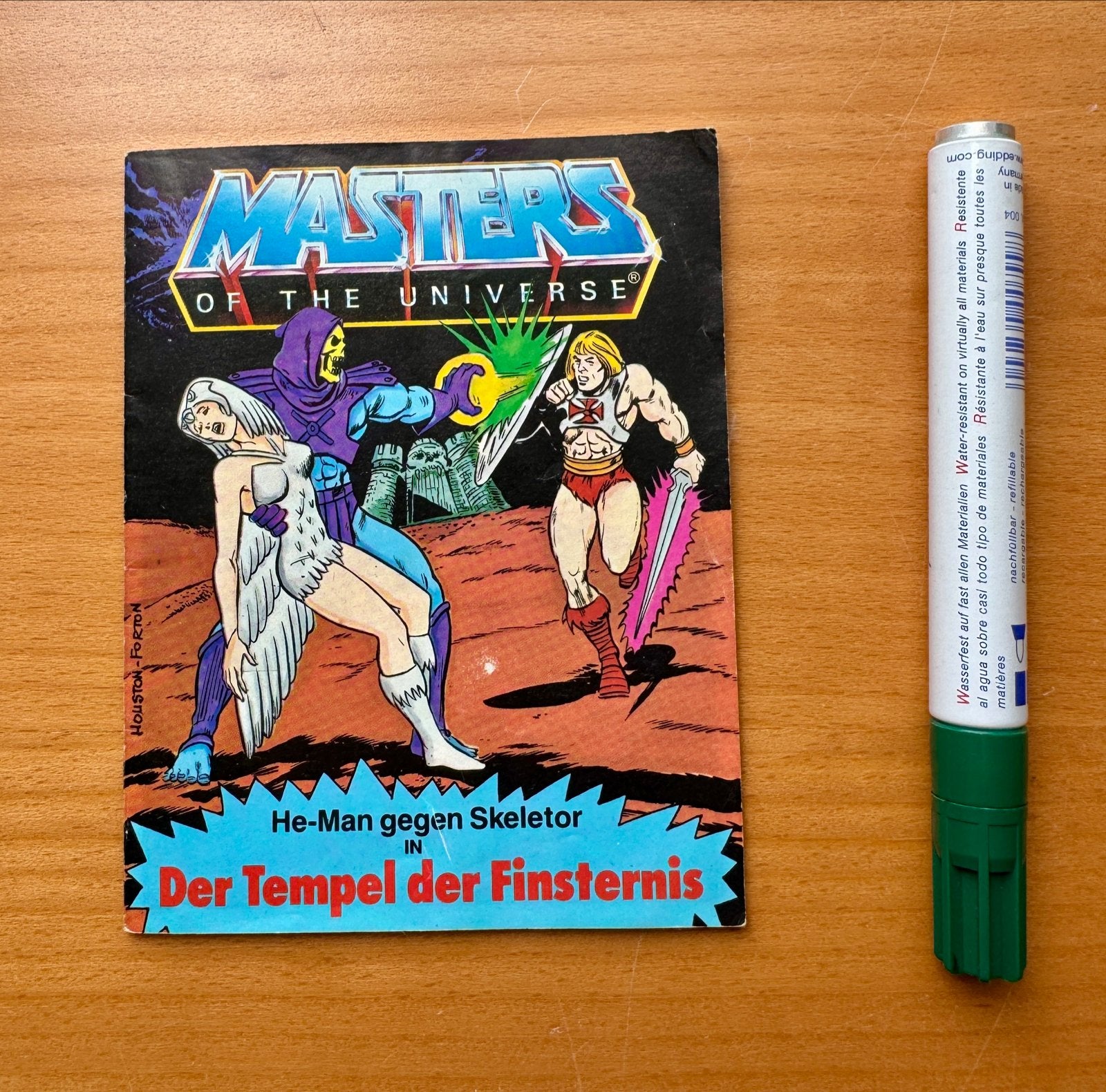 Masters of the Universe: He-Man tegen Skeletor stripboek, Eén stripboek, Ophalen of Verzenden, Gelezen