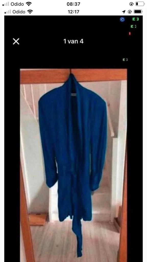 Blazer, Ophalen, Zo goed als nieuw, Blauw