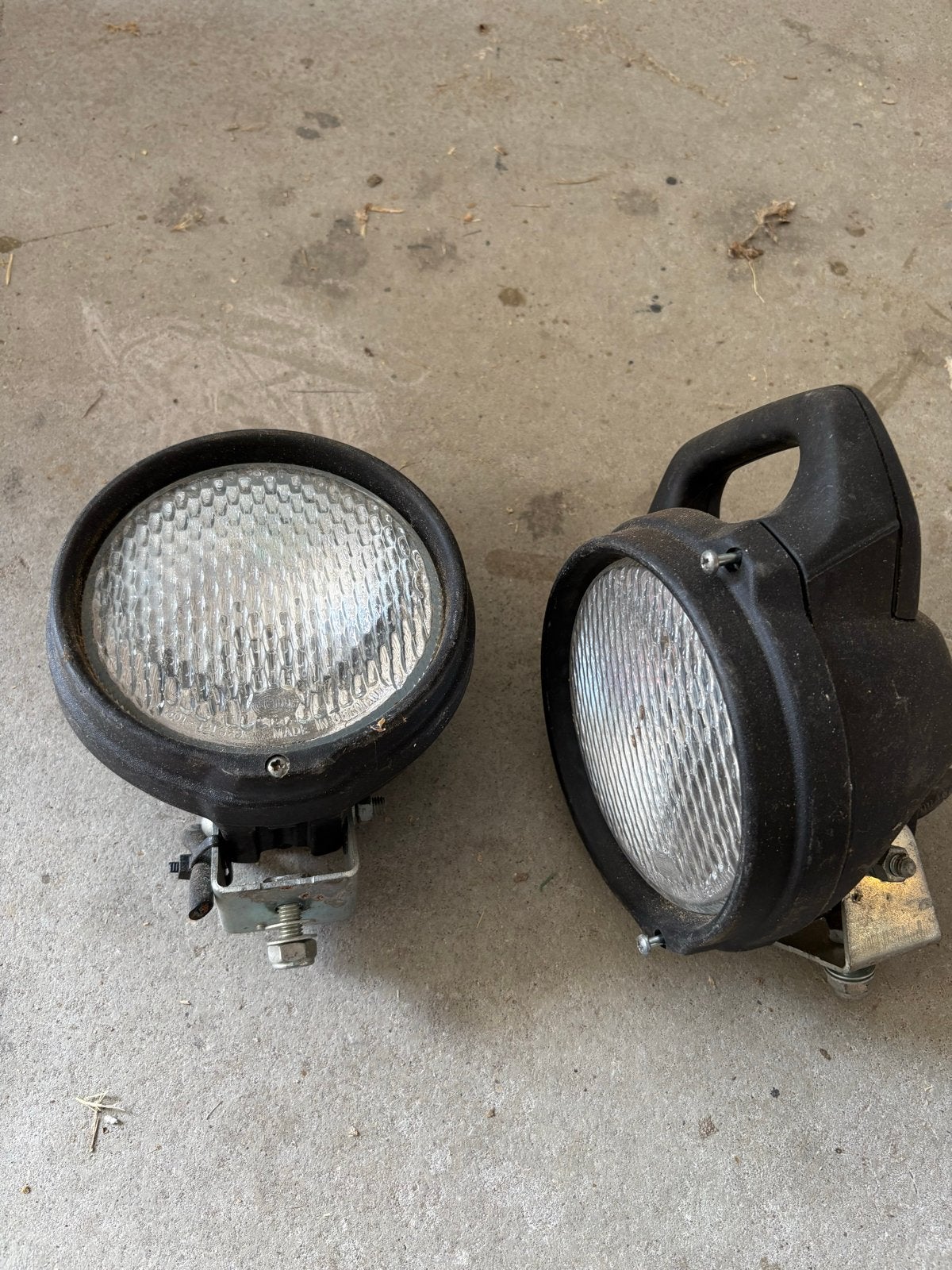 2x werklampen 12/24v, Ophalen of Verzenden, Gebruikt, Universele onderdelen