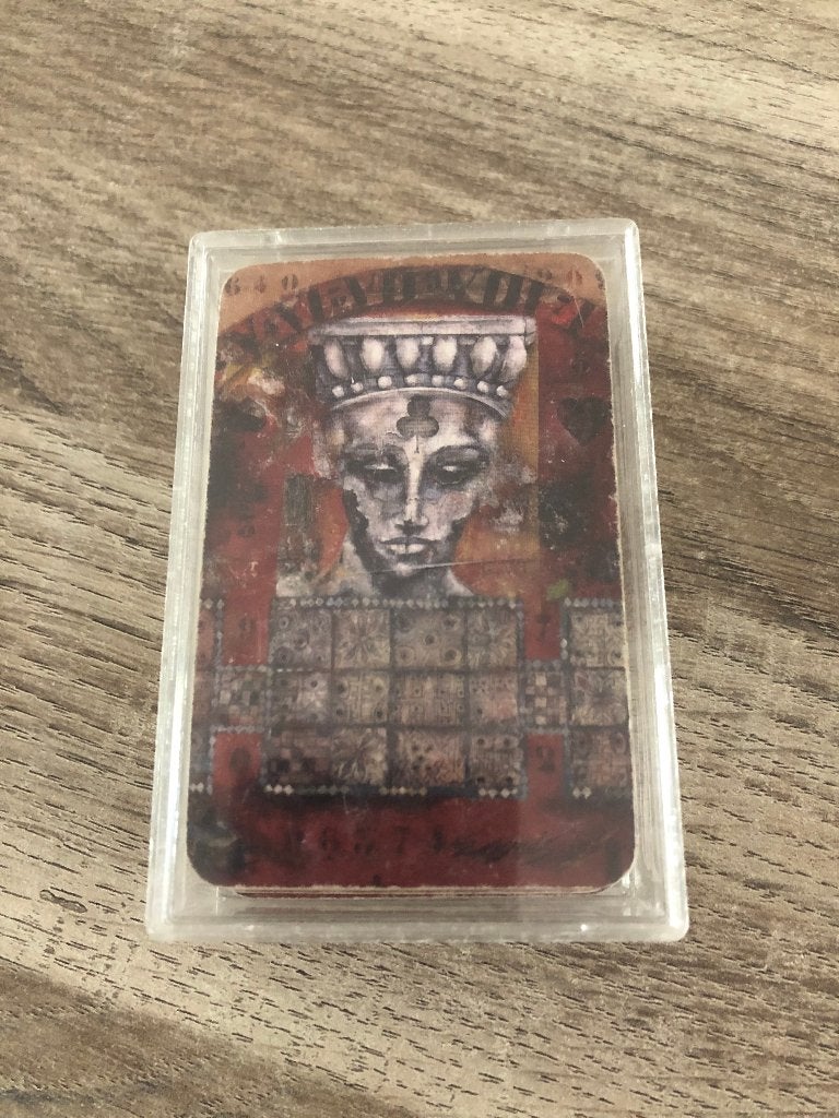 kaartspel - Queen of clubs, Ophalen of Verzenden, Zo goed als nieuw, Speelkaart(en)