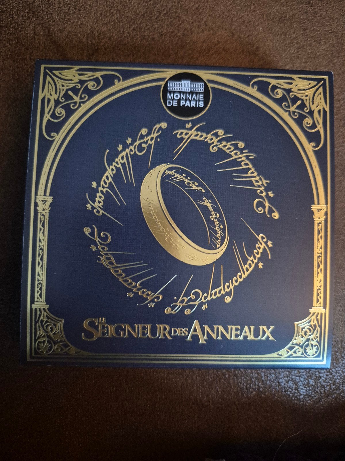 Gouden munt The Ring Lord of the rings slechts 3000 expl, Ophalen of Verzenden, Nieuw, Overige typen